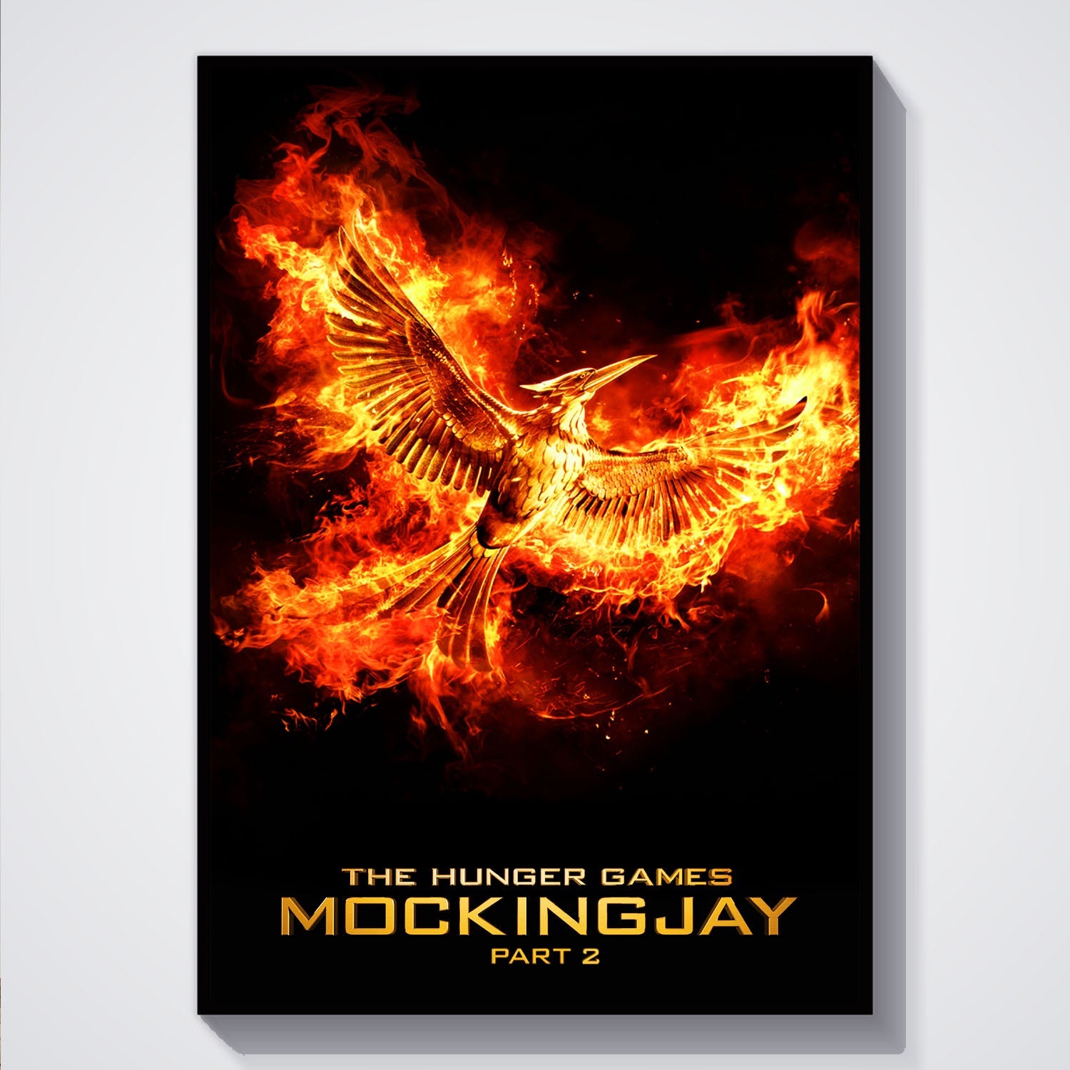 Flex Designs Poster The Hunger Games Mockingjay - Part 2 Minimalist 5 x 7" Home Goods - Movie 2015 Movie Poster