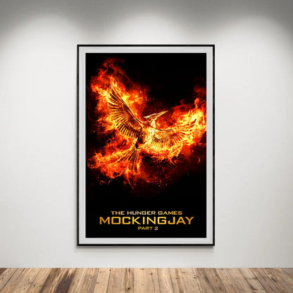 Flex Designs Poster The Hunger Games Mockingjay - Part 2 Minimalist 5 x 7" Home Goods - Movie 2015 Movie Poster