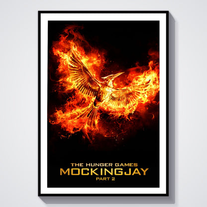 Flex Designs Poster The Hunger Games Mockingjay - Part 2 Minimalist 8 x 10" Home Goods - Movie 2015 Movie Poster