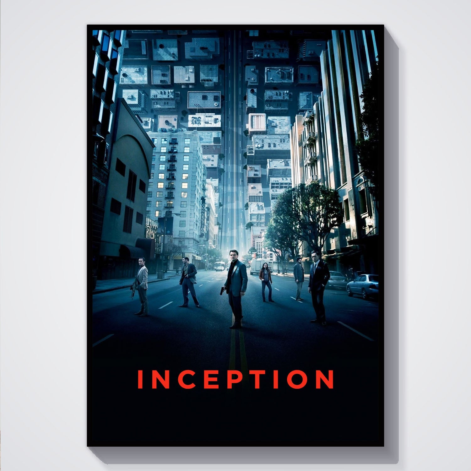 Flex Designs Poster Inception 5 x 7" Home Goods - Movie 2010 Movie Poster