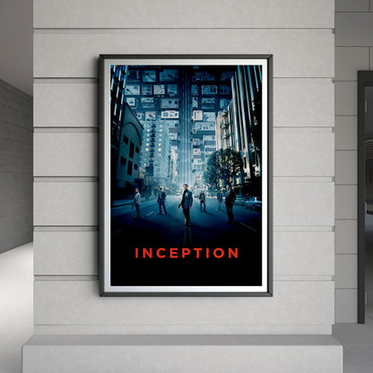 Flex Designs Poster Inception 8 x 10" Home Goods - Movie 2010 Movie Poster