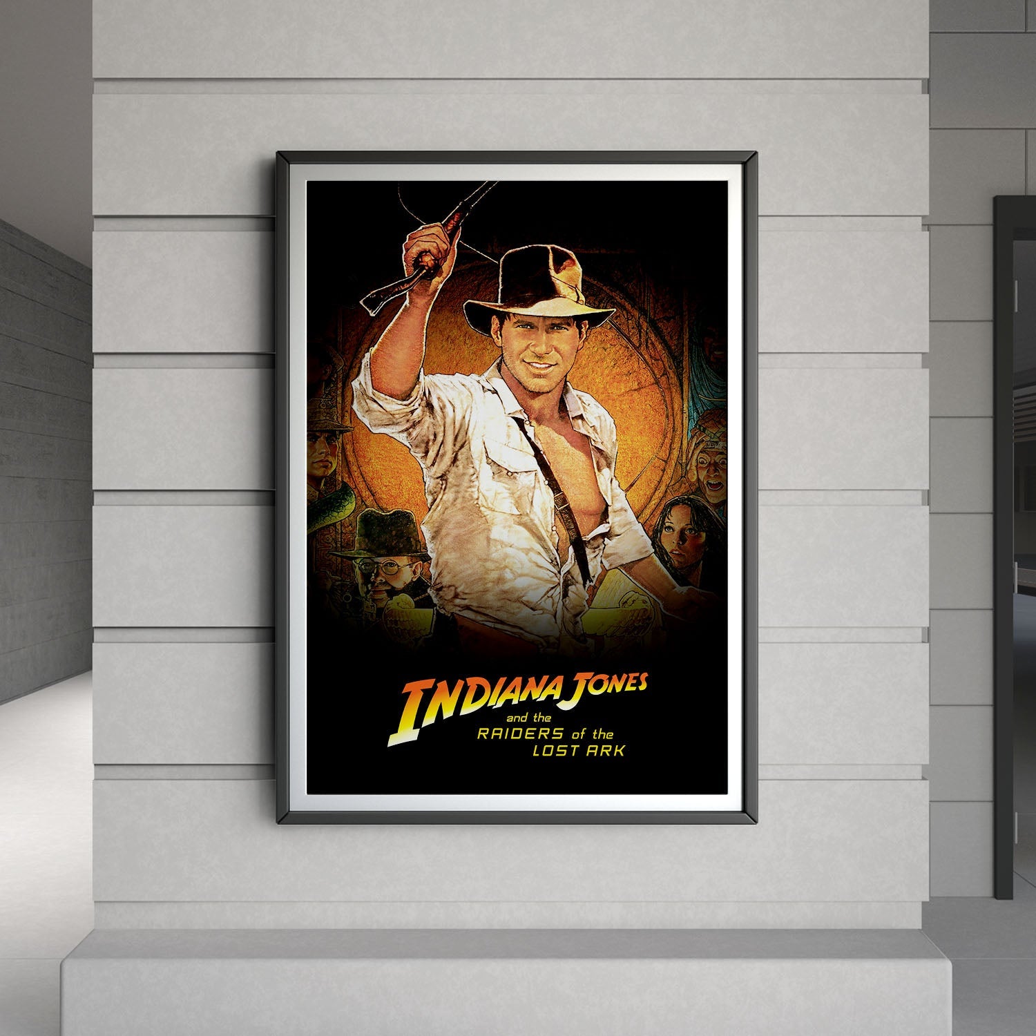 Flex Designs Poster Raiders of the Lost Ark 8 x 10" Home Goods - Movie 1981 Movie Poster