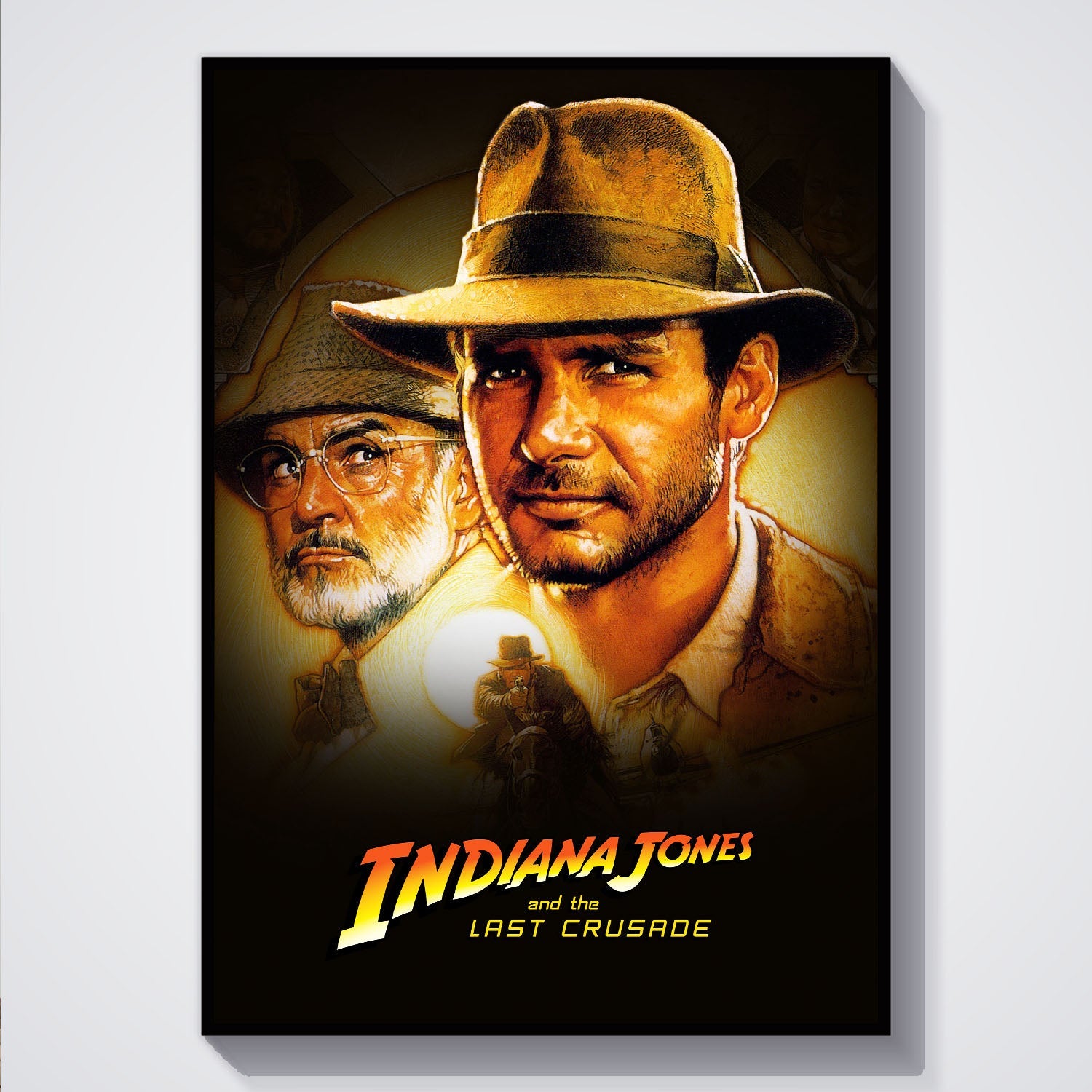 Flex Designs Poster Indiana Jones and the Last Crusade 5 x 7" Home Goods - Movie 1989 Movie Poster