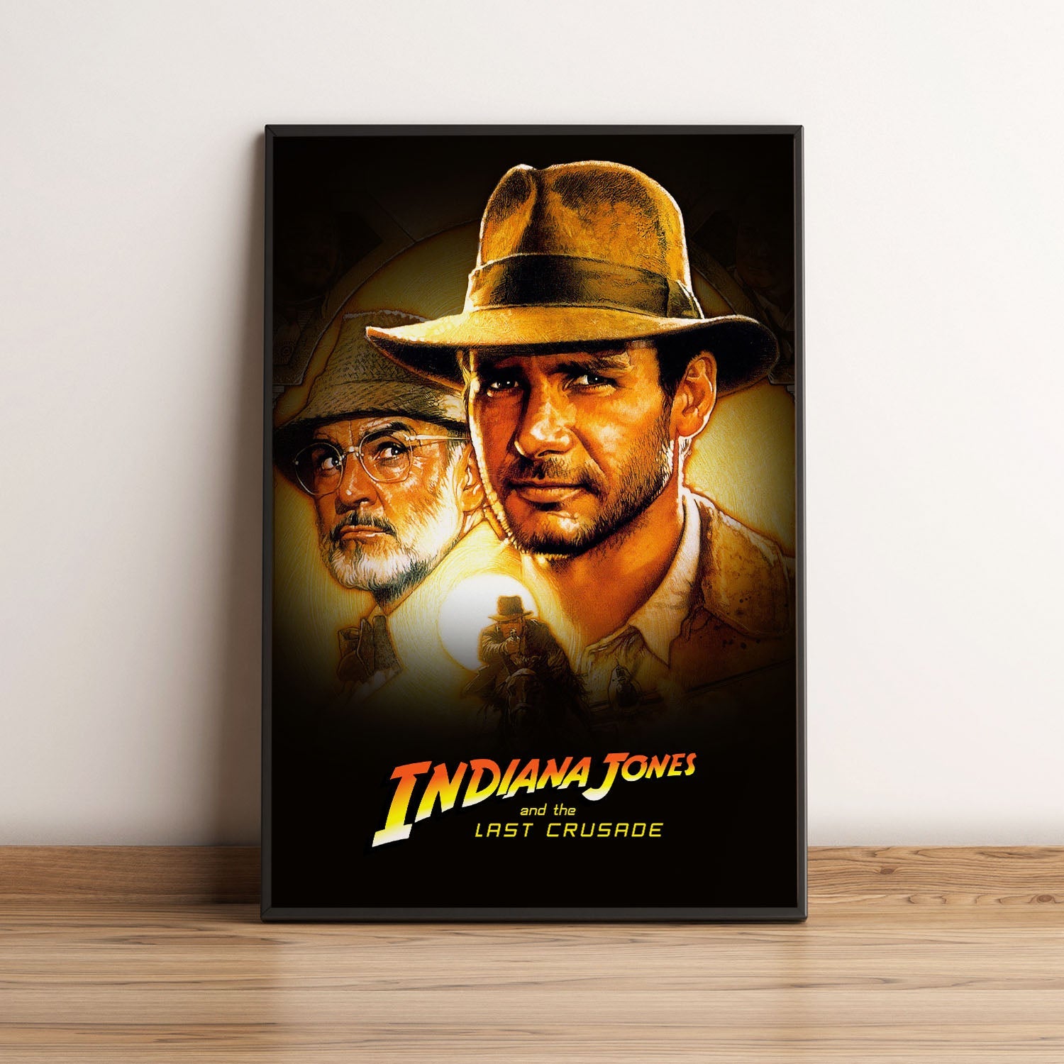 Flex Designs Poster Indiana Jones and the Last Crusade 5 x 7" Home Goods - Movie 1989 Movie Poster