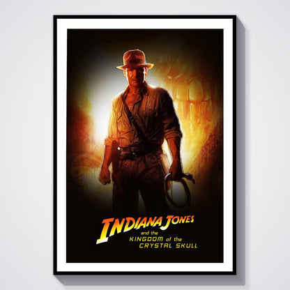 Flex Designs Poster Indiana Jones and the Kingdom of the Crystal Skull 8 x 10" Home Goods - Movie 2008 Movie Poster