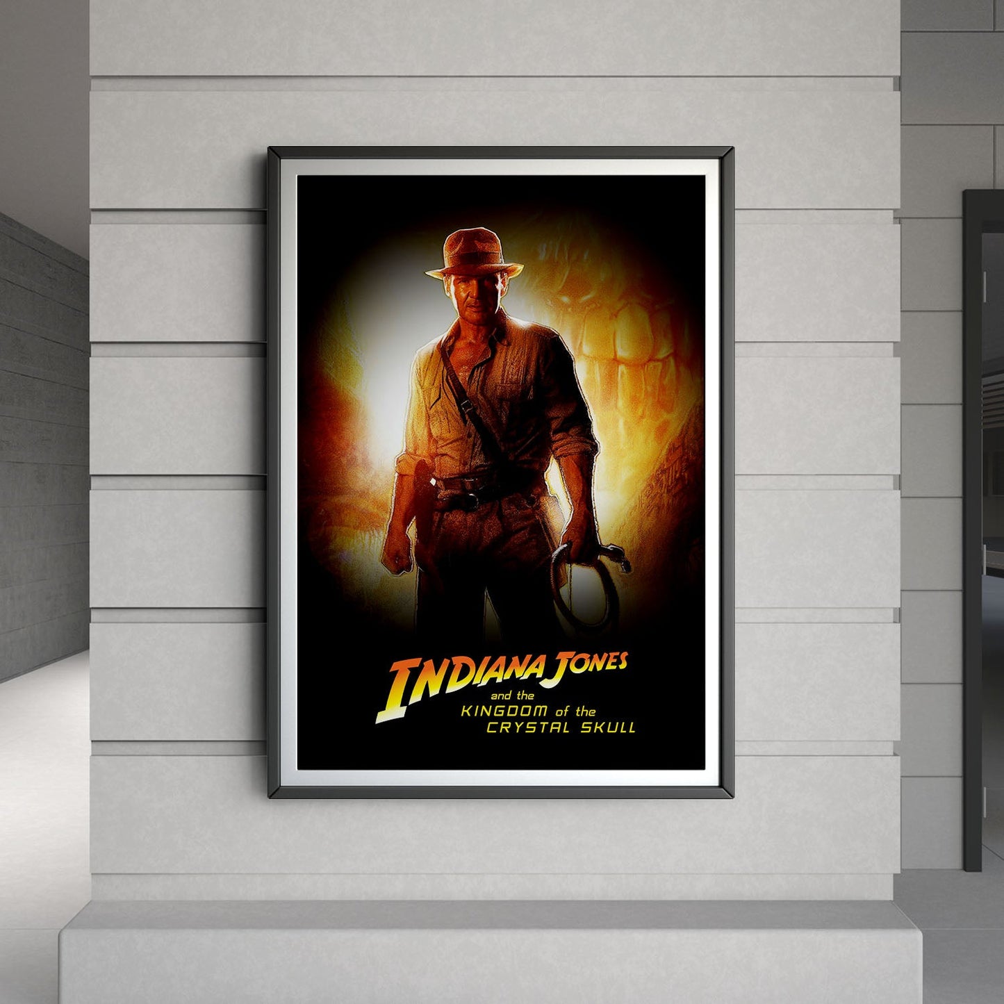 Flex Designs Poster Indiana Jones and the Kingdom of the Crystal Skull 8 x 10" Home Goods - Movie 2008 Movie Poster