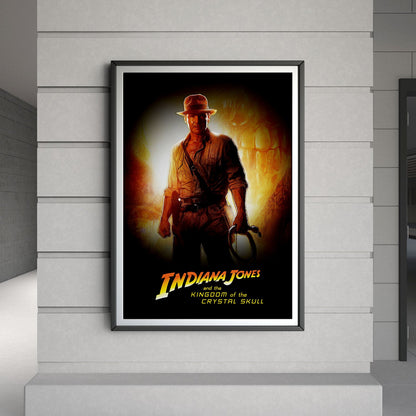 Flex Designs Poster Indiana Jones and the Kingdom of the Crystal Skull 8 x 10" Home Goods - Movie 2008 Movie Poster