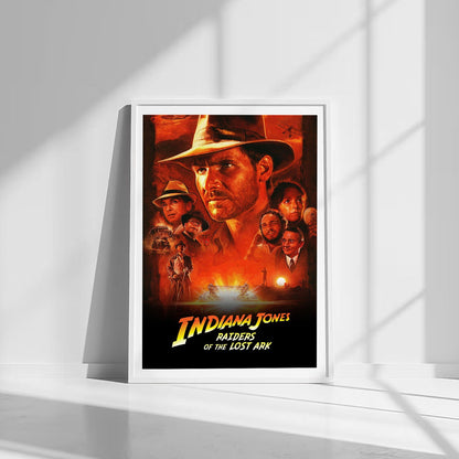 Flex Designs Poster Indiana Jones Raiders of the Lost Ark Classic 8 x 10" Home Goods - Movie 1981 Movie Poster
