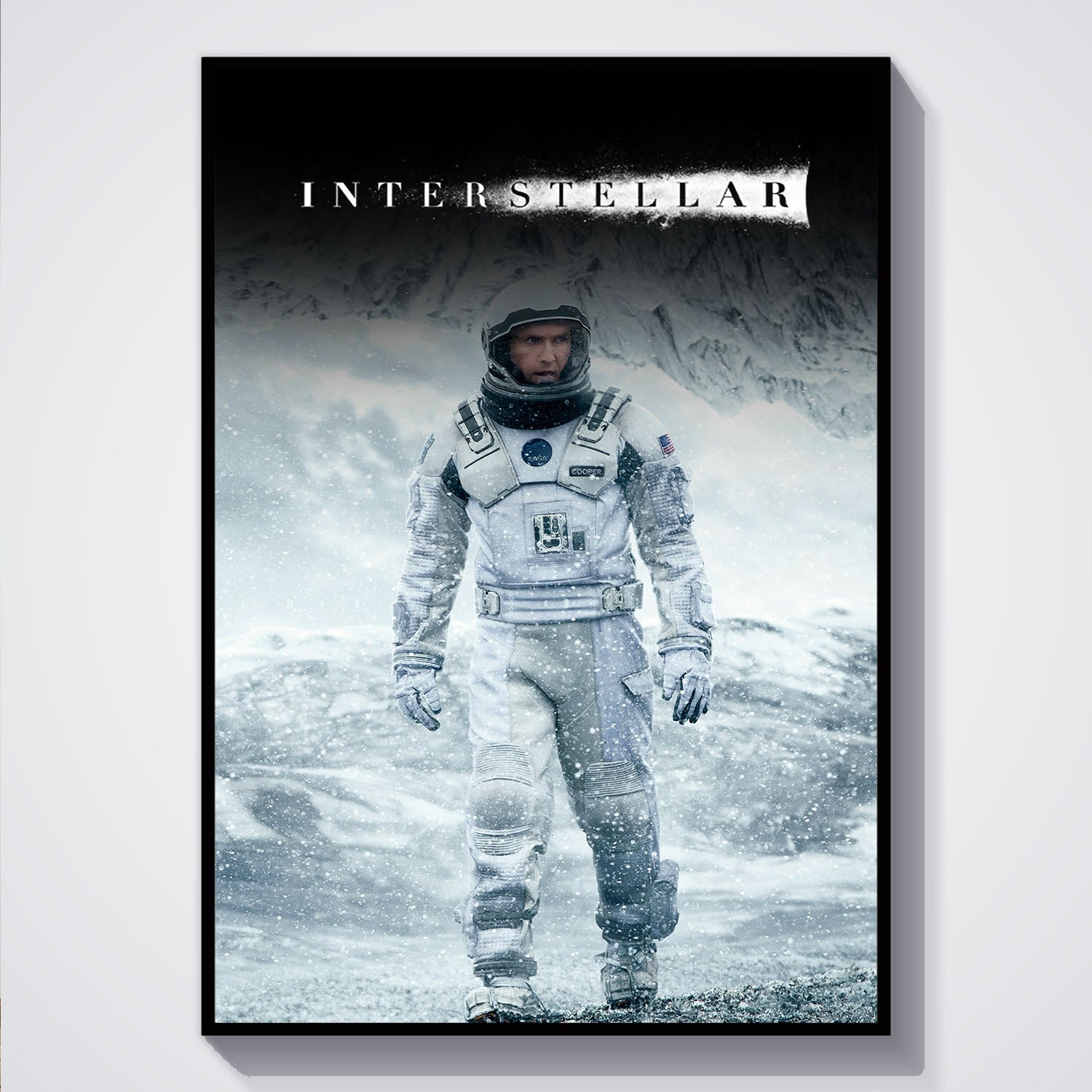 Flex Designs Poster Interstellar 5 x 7" Home Goods - Movie 2014 Movie Poster