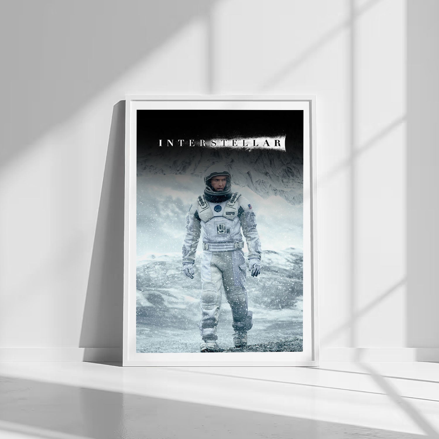 Flex Designs Poster Interstellar 8 x 10" Home Goods - Movie 2014 Movie Poster