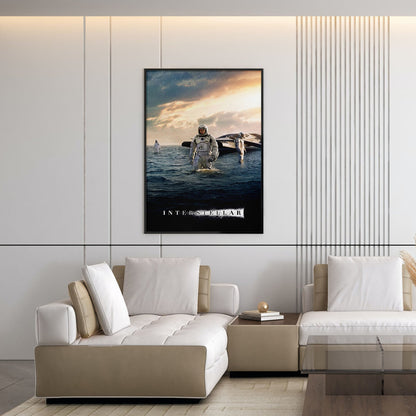 Flex Designs Poster Interstellar Cinematic 5 x 7" Home Goods - Movie 2014 Movie Poster