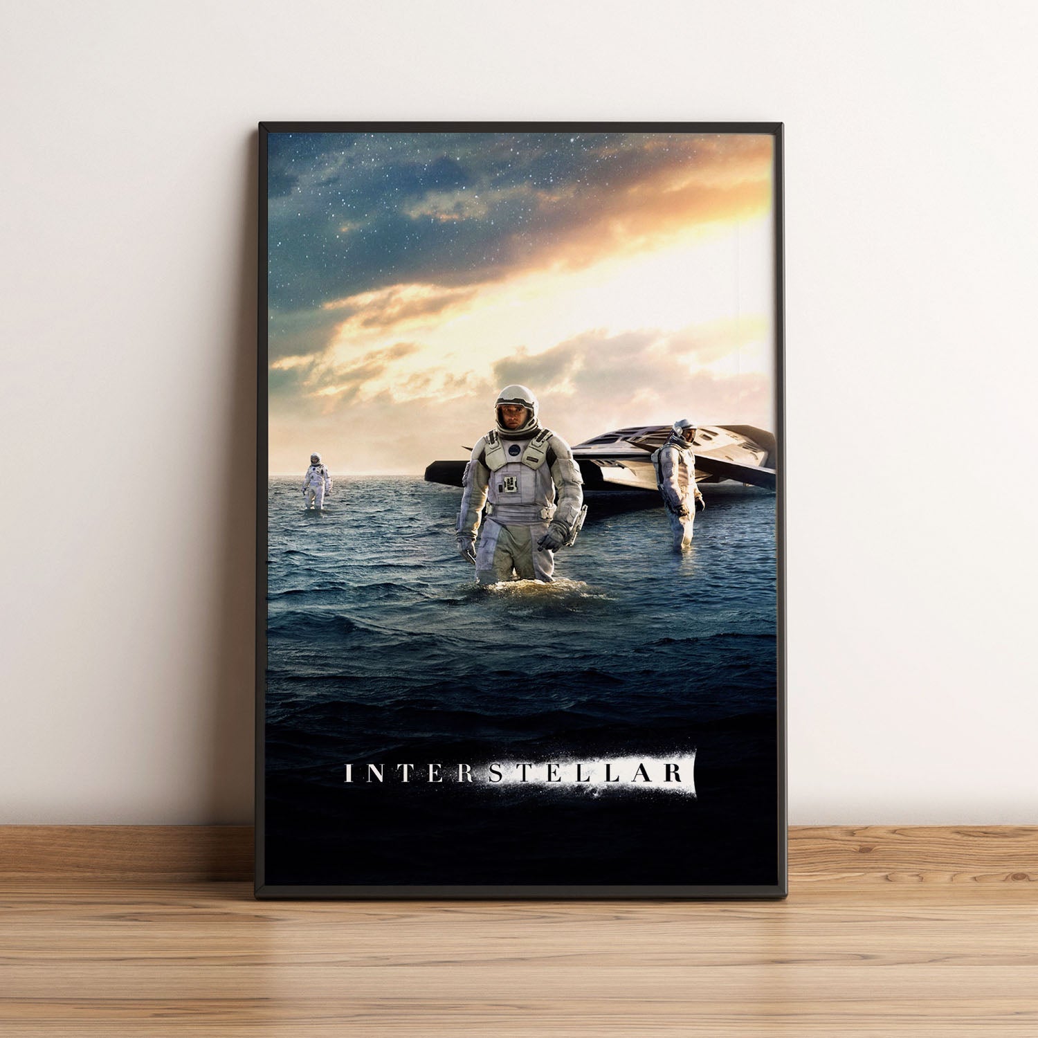 Flex Designs Poster Interstellar Cinematic 5 x 7" Home Goods - Movie 2014 Movie Poster