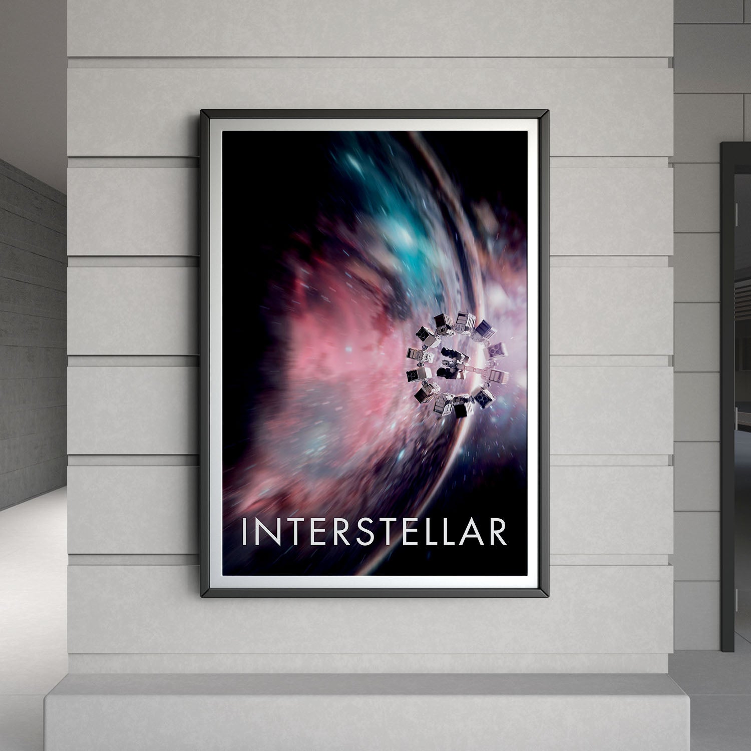 Flex Designs Poster Interstellar Theatrical 8 x 10" Home Goods - Movie 2014 Movie Poster