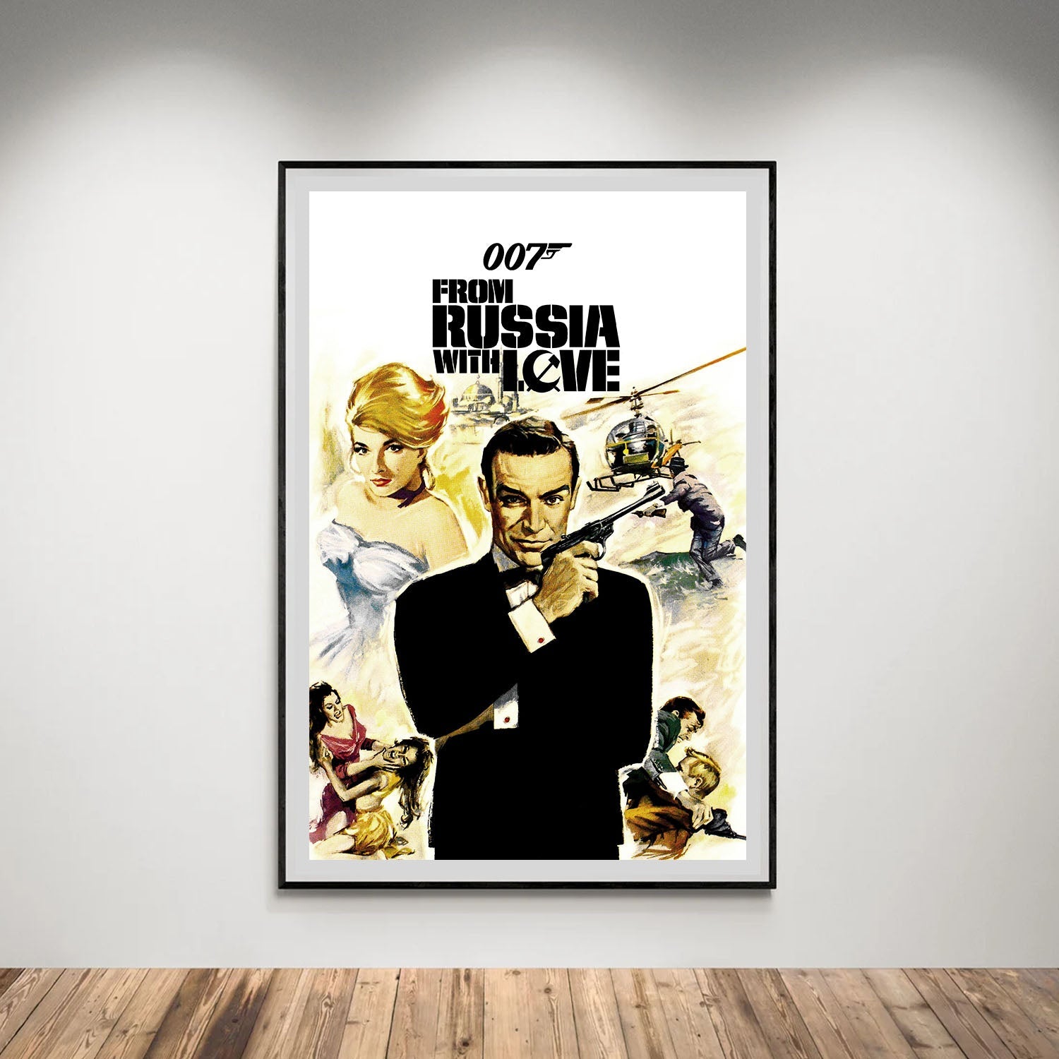 Flex Designs Poster From Russia with Love 5 x 7" Home Goods - Movie 1963 Movie Poster
