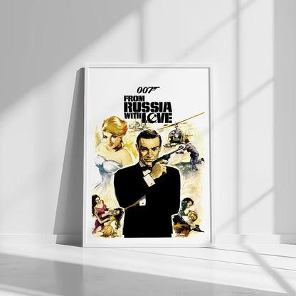 Flex Designs Poster From Russia with Love 8 x 10" Home Goods - Movie 1963 Movie Poster