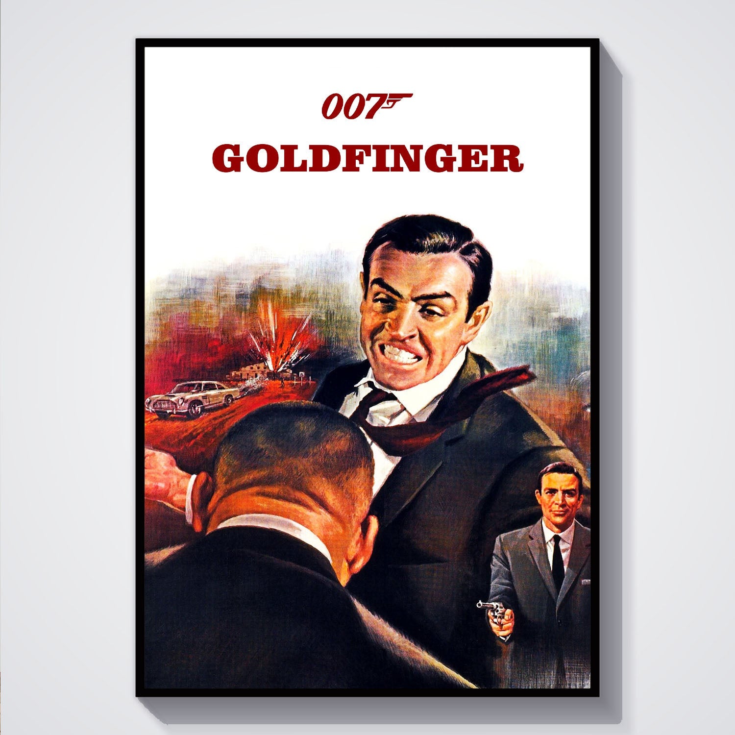 Flex Designs Poster Goldfinger 5 x 7" Home Goods - Movie 1964 Movie Poster