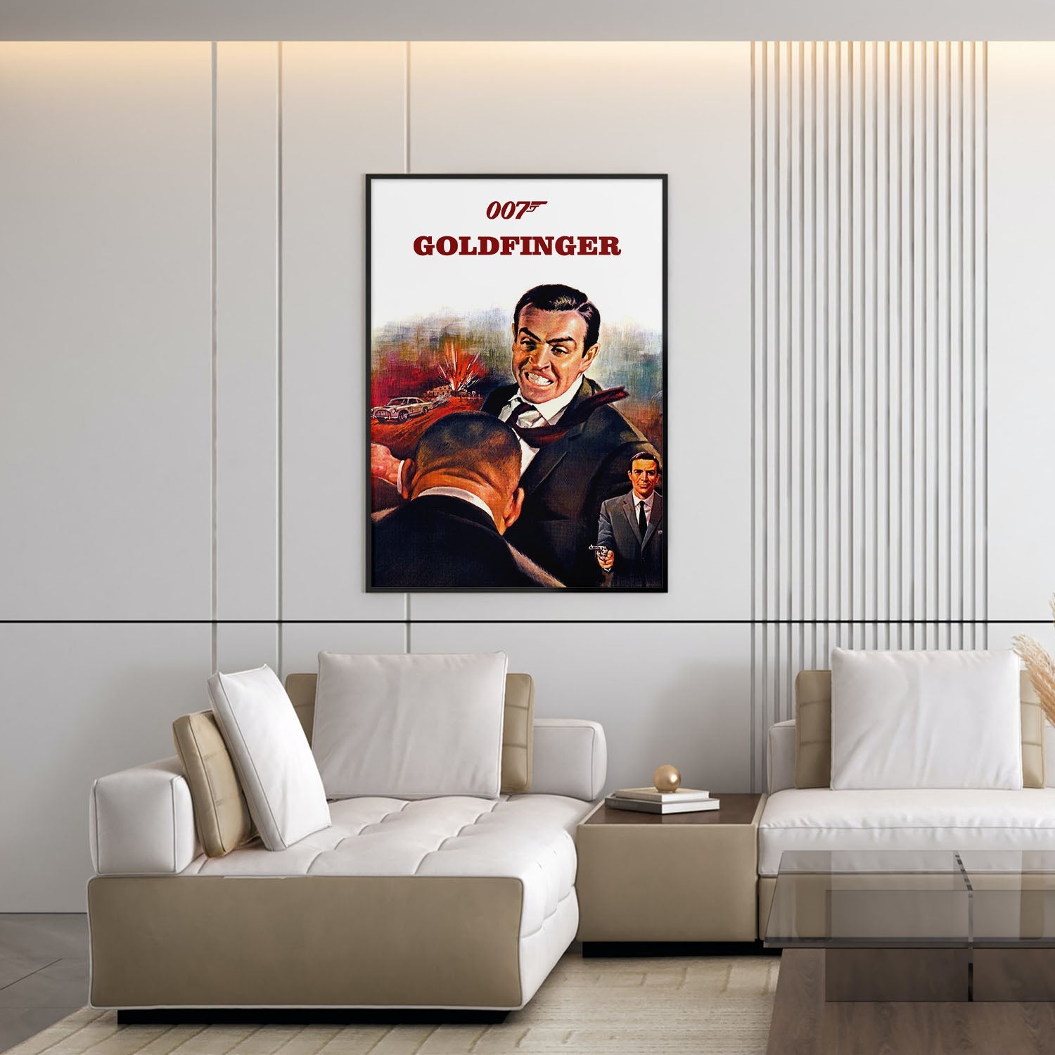 Flex Designs Poster Goldfinger 5 x 7" Home Goods - Movie 1964 Movie Poster