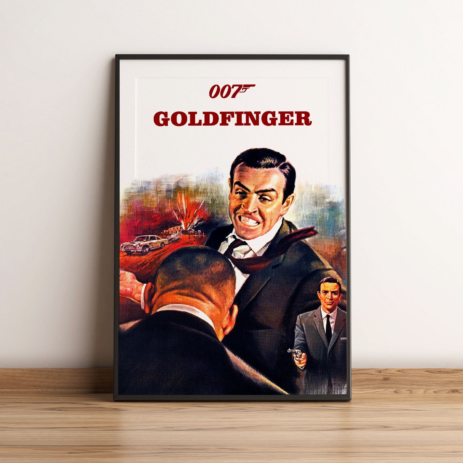 Flex Designs Poster Goldfinger 5 x 7" Home Goods - Movie 1964 Movie Poster