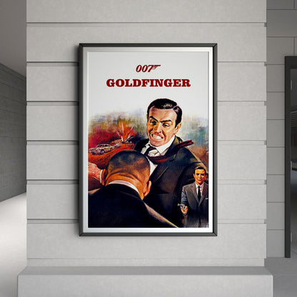 Flex Designs Poster Goldfinger 8 x 10" Home Goods - Movie 1964 Movie Poster