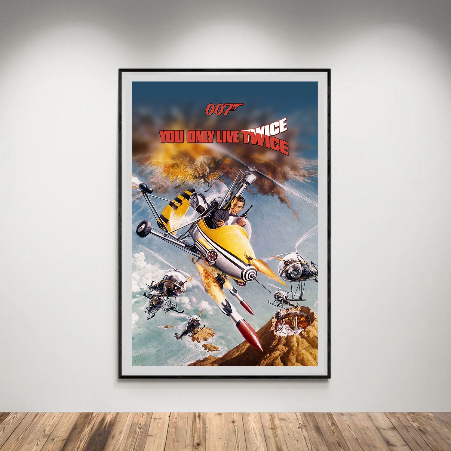 Flex Designs Poster You Only Live Twice 5 x 7" Home Goods - Movie 1967 Movie Poster