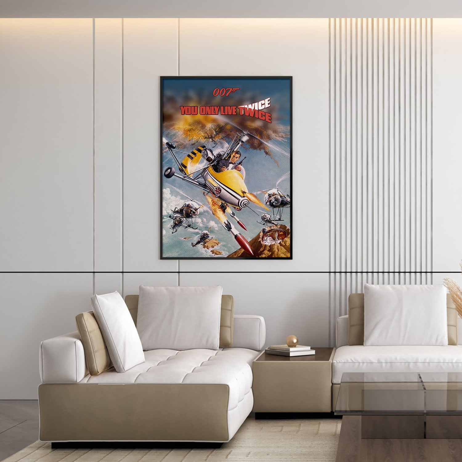 Flex Designs Poster You Only Live Twice 5 x 7" Home Goods - Movie 1967 Movie Poster