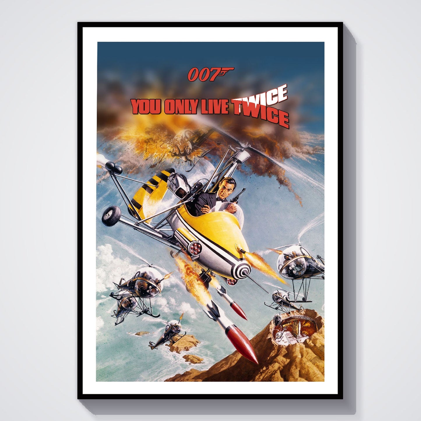 Flex Designs Poster You Only Live Twice 8 x 10" Home Goods - Movie 1967 Movie Poster