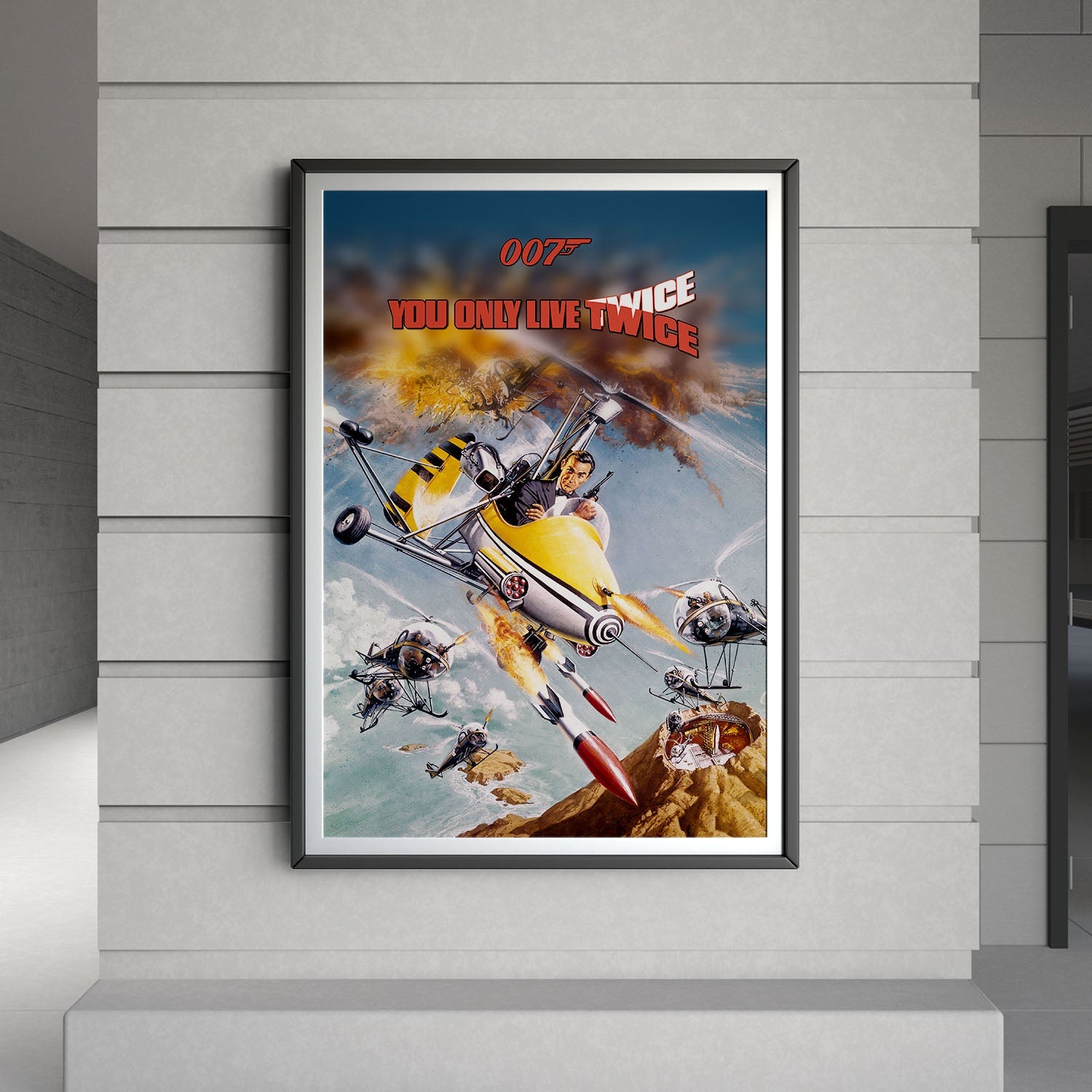 Flex Designs Poster You Only Live Twice 8 x 10" Home Goods - Movie 1967 Movie Poster