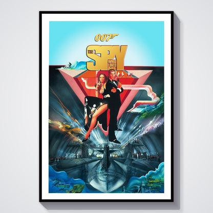 Flex Designs Poster The Spy Who Loved Me 8 x 10" Home Goods - Movie 1977 Movie Poster