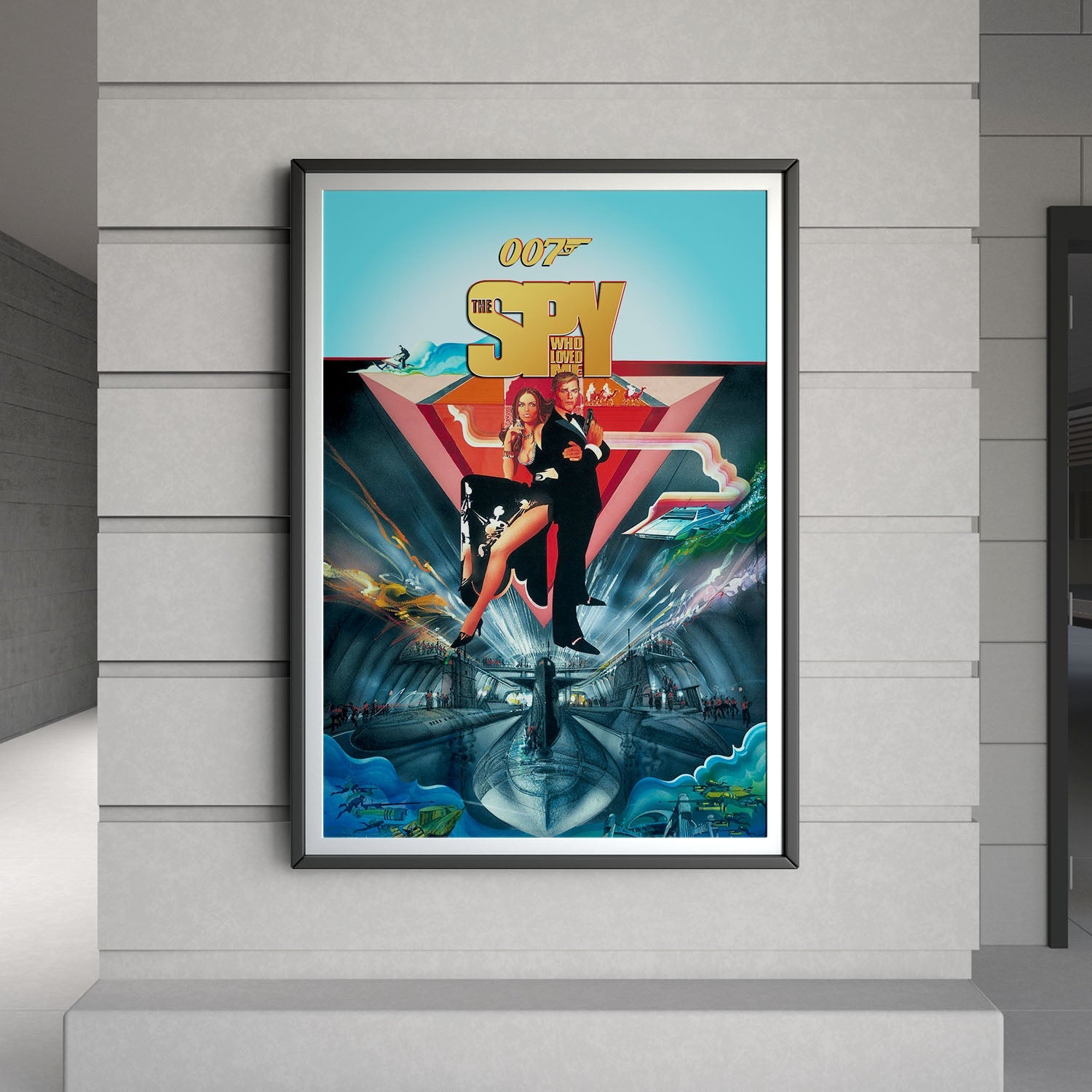 Flex Designs Poster The Spy Who Loved Me 8 x 10" Home Goods - Movie 1977 Movie Poster