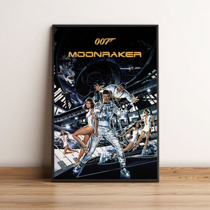 Flex Designs Poster Moonraker 5 x 7" Home Goods - Movie 1979 Movie Poster