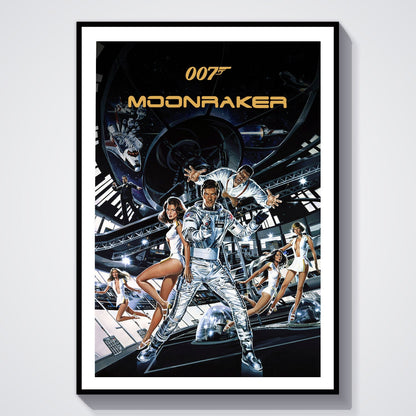 Flex Designs Poster Moonraker 8 x 10" Home Goods - Movie 1979 Movie Poster