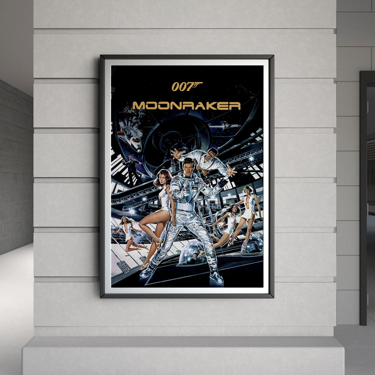 Flex Designs Poster Moonraker 8 x 10" Home Goods - Movie 1979 Movie Poster