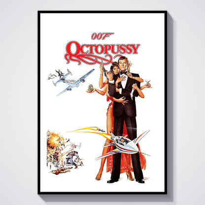 Flex Designs Poster Octopussy 8 x 10" Home Goods - Movie 1983 Movie Poster