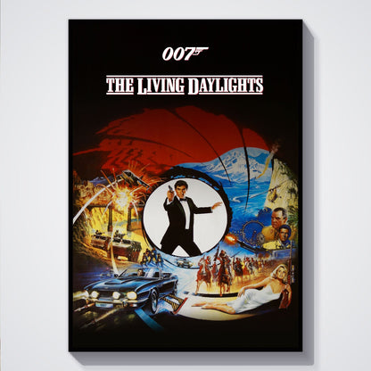 Flex Designs Poster The Living Daylights 5 x 7" Home Goods - Movie 1987 Movie Poster