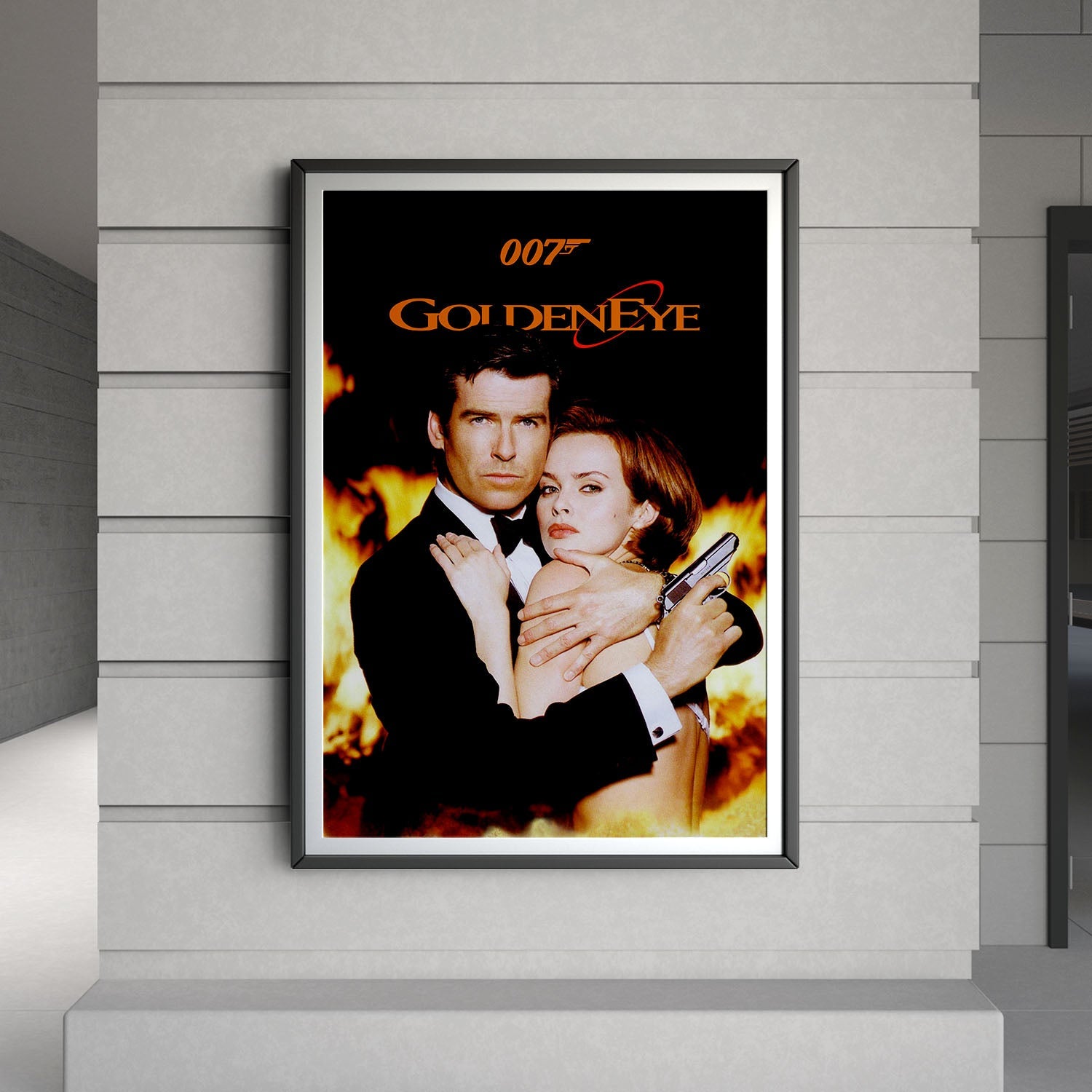Flex Designs Poster GoldenEye 8 x 10" Home Goods - Movie 1995 Movie Poster