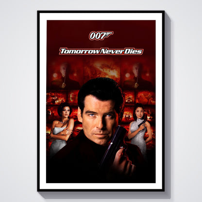 Flex Designs Poster Tomorrow Never Dies 8 x 10" Home Goods - Movie 1997 Movie Poster