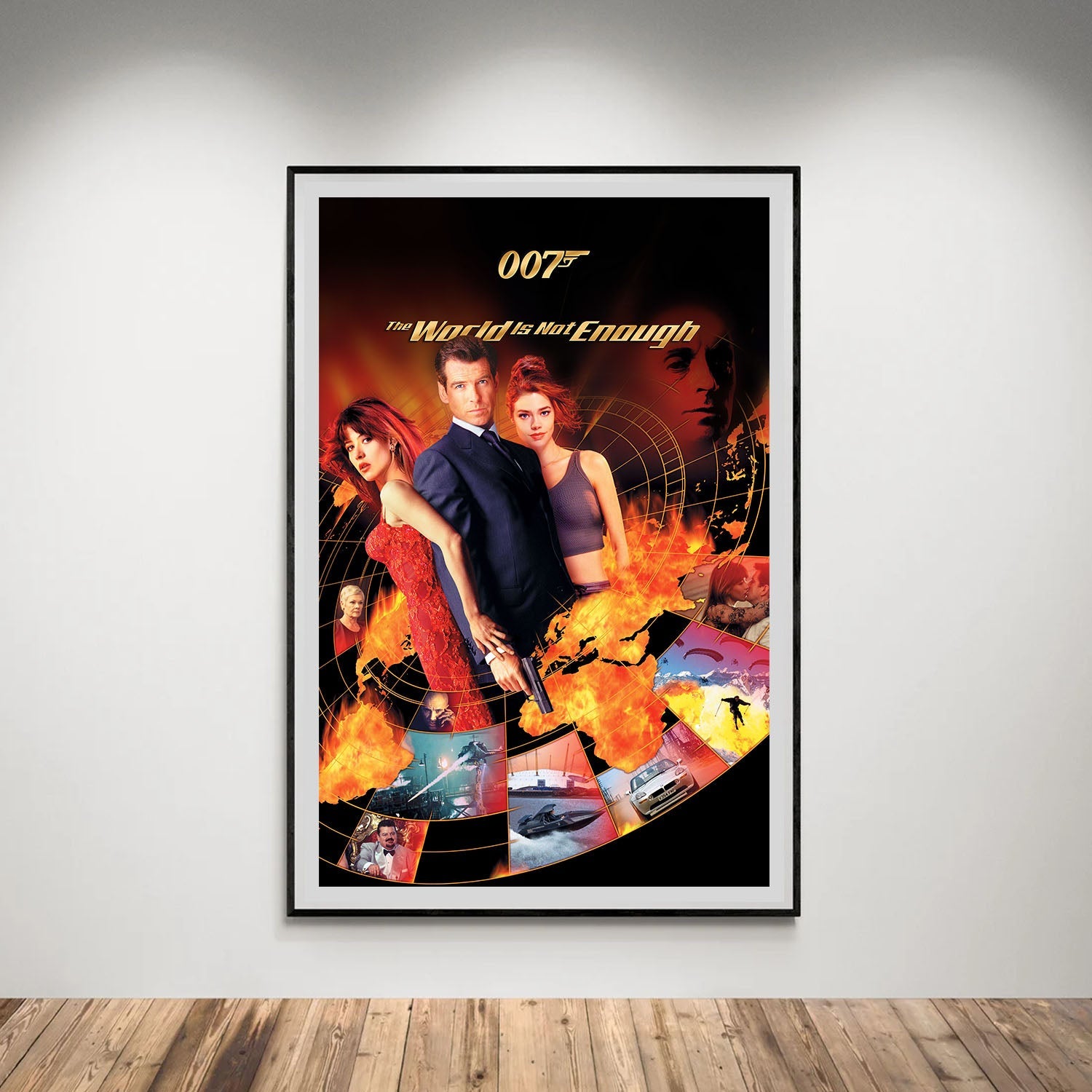 Flex Designs Poster The World Is Not Enough 5 x 7" Home Goods - Movie 1999 Movie Poster