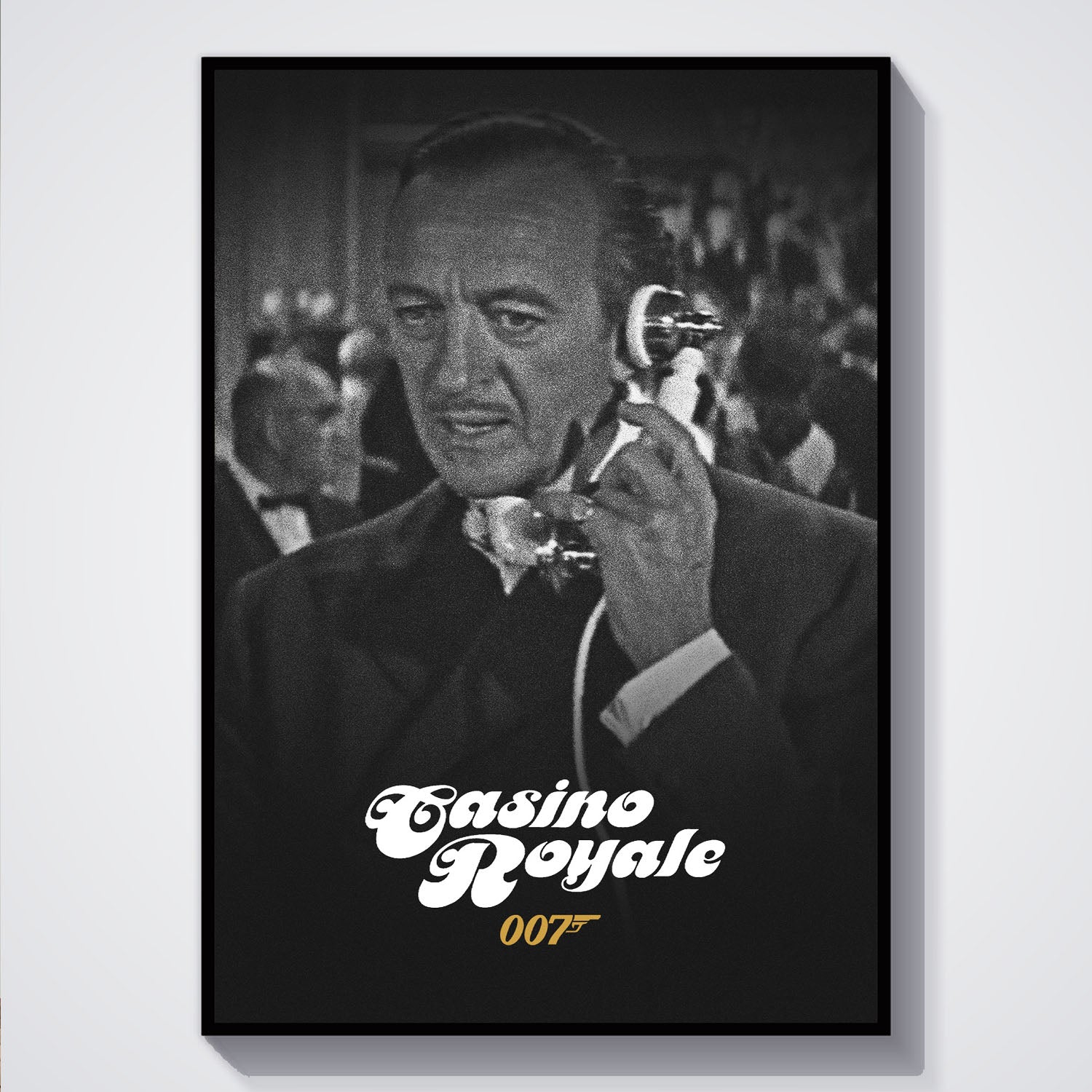 Flex Designs Poster Casino Royale 1967 B&W 5 x 7" Home Goods - Movie 1967 Movie Poster