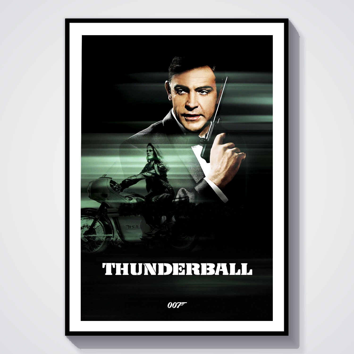 Flex Designs Poster Thunderball Classic 8 x 10" Home Goods - Movie 1965 Movie Poster