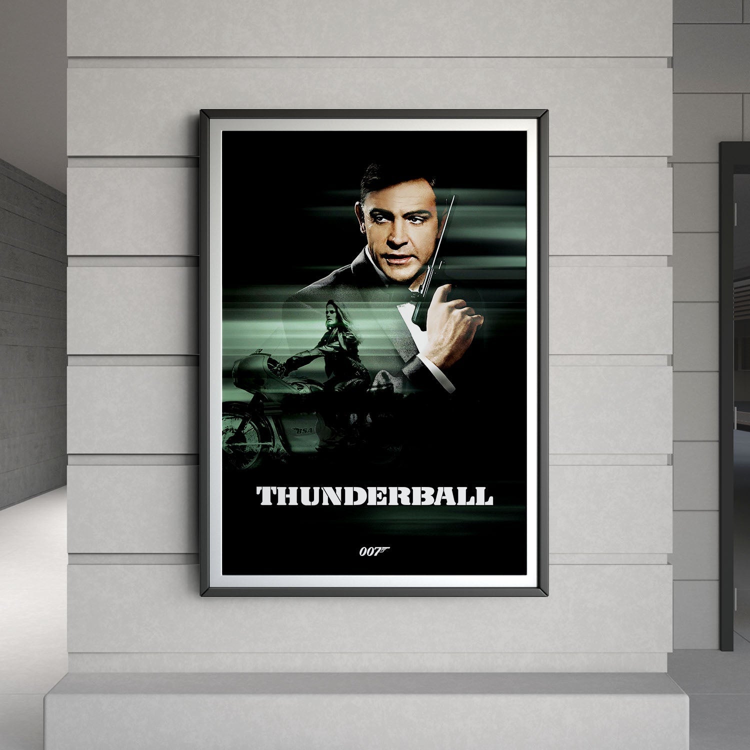 Flex Designs Poster Thunderball Classic 8 x 10" Home Goods - Movie 1965 Movie Poster
