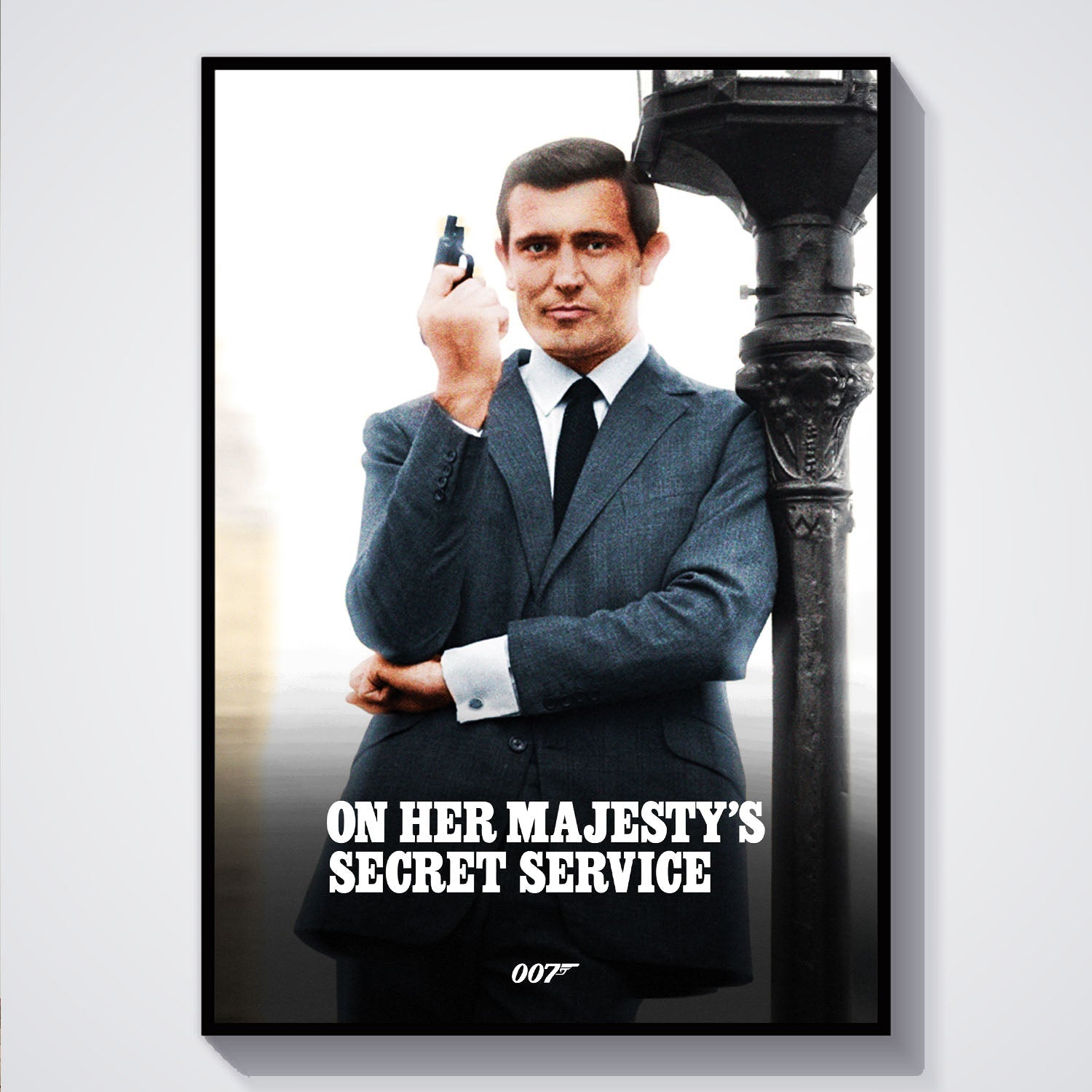 Flex Designs Poster On Her Majestys Secret Service Classic 5 x 7" Home Goods - Movie 1969 Movie Poster