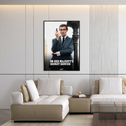 Flex Designs Poster On Her Majestys Secret Service Classic 5 x 7" Home Goods - Movie 1969 Movie Poster