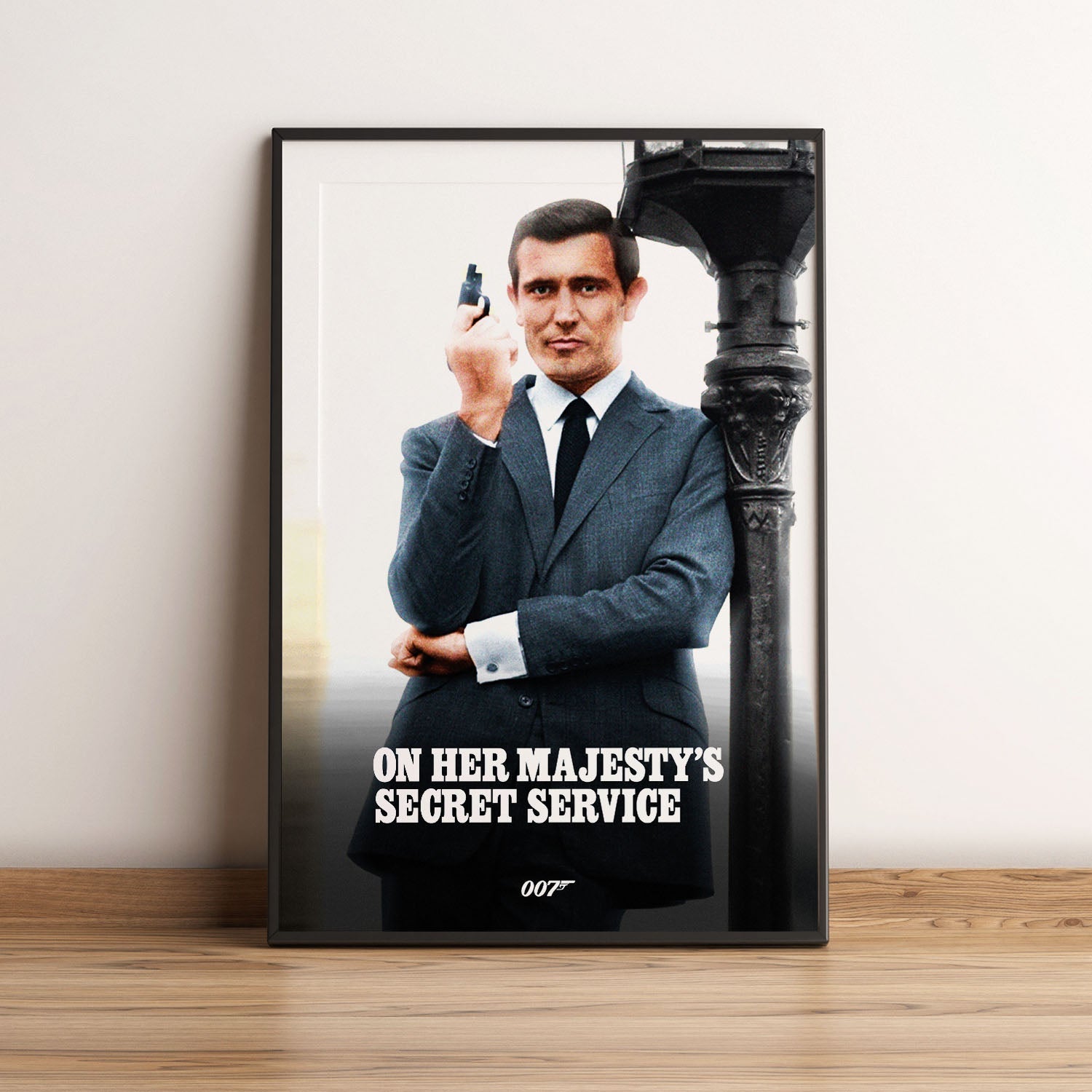 Flex Designs Poster On Her Majestys Secret Service Classic 5 x 7" Home Goods - Movie 1969 Movie Poster