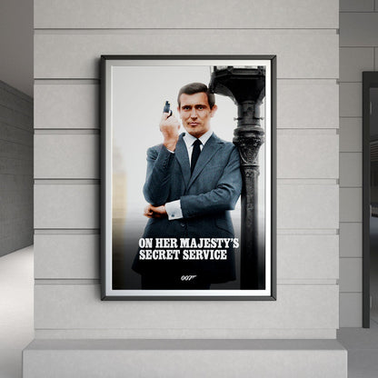Flex Designs Poster On Her Majestys Secret Service Classic 8 x 10" Home Goods - Movie 1969 Movie Poster