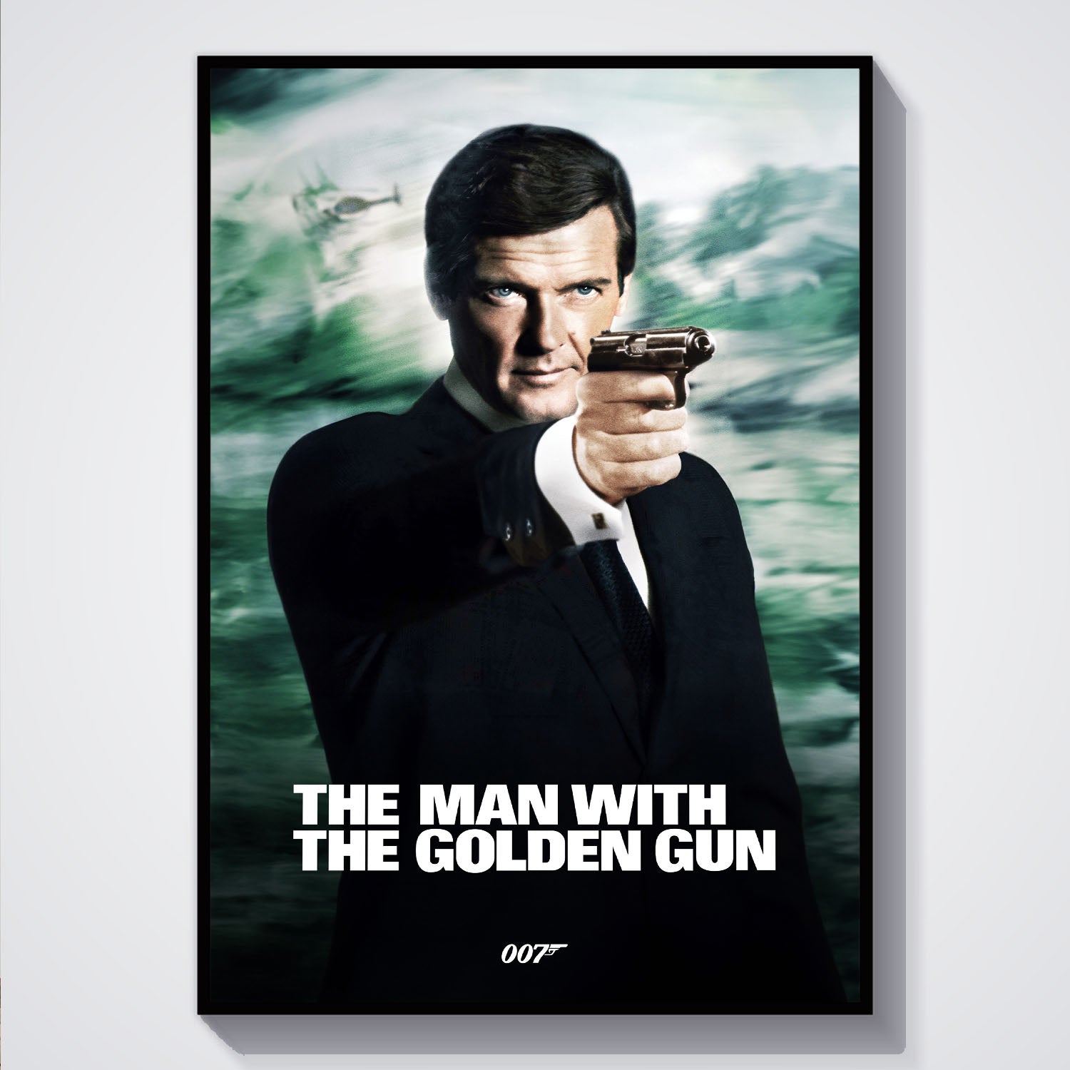 Flex Designs Poster The Man with the Golden Gun Classic 5 x 7" Home Goods - Movie 1974 Movie Poster