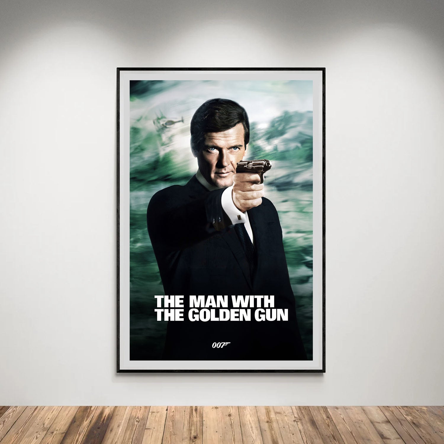 Flex Designs Poster The Man with the Golden Gun Classic 5 x 7" Home Goods - Movie 1974 Movie Poster