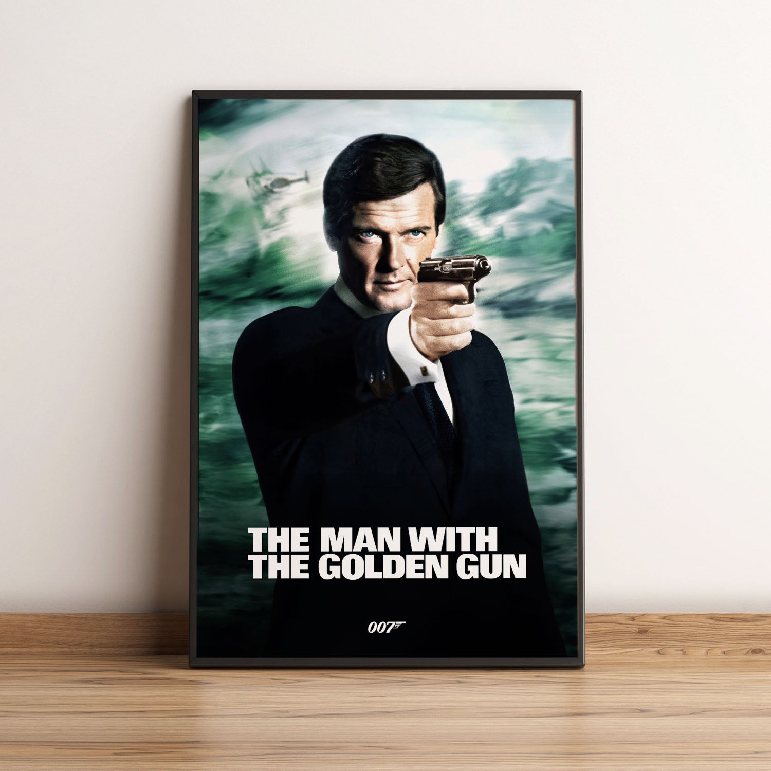 Flex Designs Poster The Man with the Golden Gun Classic 5 x 7" Home Goods - Movie 1974 Movie Poster