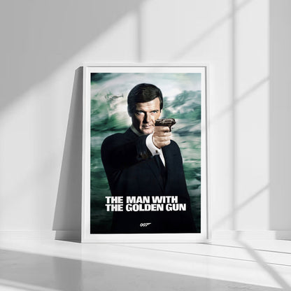 Flex Designs Poster The Man with the Golden Gun Classic 8 x 10" Home Goods - Movie 1974 Movie Poster