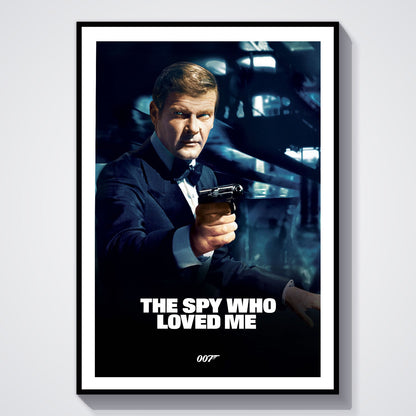 Flex Designs Poster The Spy Who Loved Me Classic 8 x 10" Home Goods - Movie 1977 Movie Poster