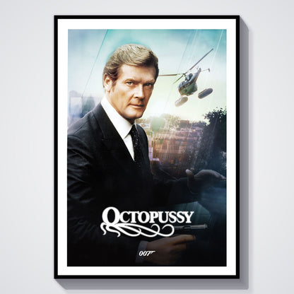 Flex Designs Poster Octopussy Classic 8 x 10" Home Goods - Movie 1983 Movie Poster